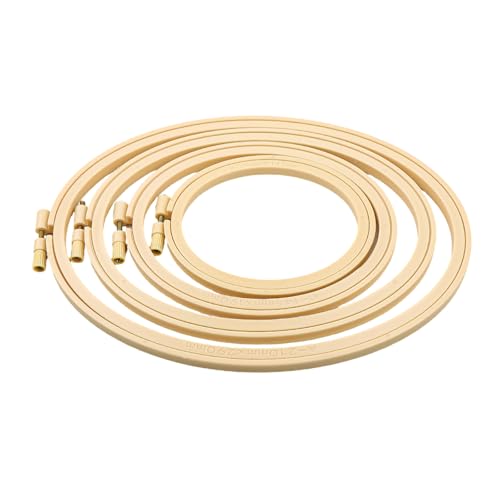 4pcs Einstellbare Stickerei Hoop Mit Federclip Oval Formstich Rahmen Für Stickereien Nadelkunststichprojekt 4pcs Einstellbare Stickerei Hoop Mit Federclip Oval Formstich Rahmen Für Stickereien Nadelkunststichprojekt von Limtula