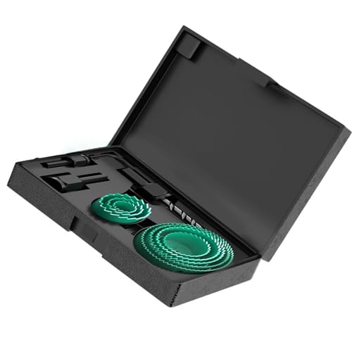 5/8/13pcs Lochsäge Holzbearbeitungslochöffner Set Plastiklampenröhrchen PVC Gips Boardbohrer Bit Waldpistole Drill Reamer Cup von Limtula
