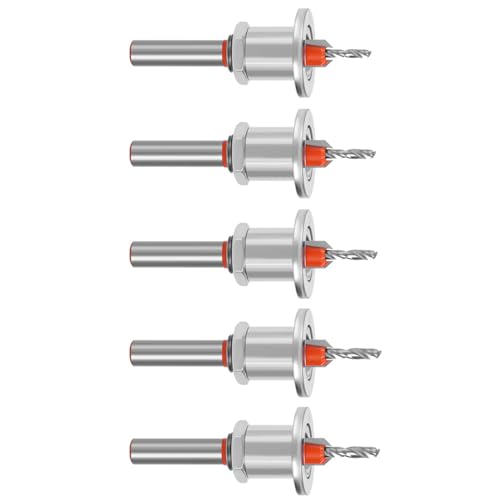 5pcs Hohe Härtelegungslegungsstahlstahl Bohrbohrer Mit Einstellbarer Tiefe Für Den Gesamten Holz Mit Einstellbaren Bereichen 5pcs Hohe Härtelegungslegungsstahlstahl Bohrbohrer Mit Einstellbarer Tiefe Für Den Gesamten Holz Mit Einstellbaren Bereichen von Limtula
