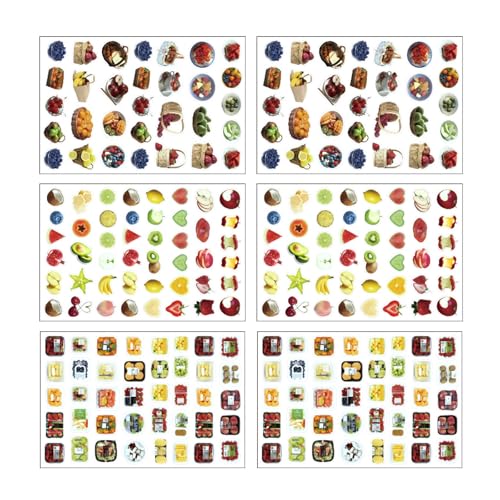 6 Blatt Scrapbooking Dekorationen Aufkleber für Planer Planer Planer für Kunstzeitschrift Handwerk CarGattura Gracchi 6 Blatt Scrapbooking Dekorationen Aufkleber für Planer Planer Planer für Kunstzeitschrift Handwerk CarGattura Gracchi von Limtula