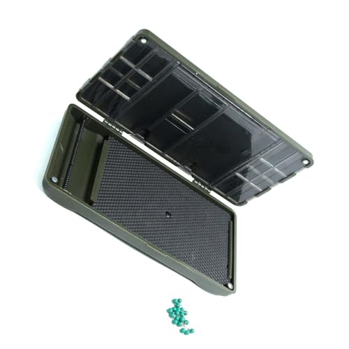 Angelbox für Karpfenangeln, sicherer Magnetverschluss, Behälter, Box, Angelschnur, Haken, Aufbewahrungskoffer, Organizer, Tablett, tragbare Ausrüstung Angelbox für Karpfenangeln, sicherer Magnetverschluss, Behälter, Box, Angelschnur, Haken, Aufbewahrungskoffer, Organizer, Tablett, tragbare Ausrüstung von Limtula