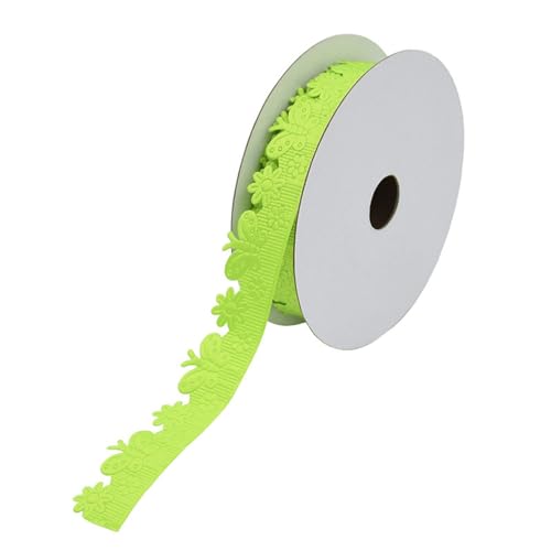 Bastelband, personalisierbar, Schmetterlings-Druck, Geschenkband für Geschenkverpackungen und Party-Dekorationen, farbecht, Haarschleifen von Limtula