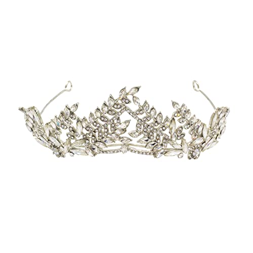 Brauthochzeitskronen Stirnband Für Strasskristall Haar Hoop Vintage Hairband Für Party Abschlussball Halloween Kostüm Kopftüm Brauthochzeitskronen Stirnband Für Strasskristall Haar Hoop Vintage Hairband Für Party Abschlussball Halloween Kostüm Kopftüm von Limtula