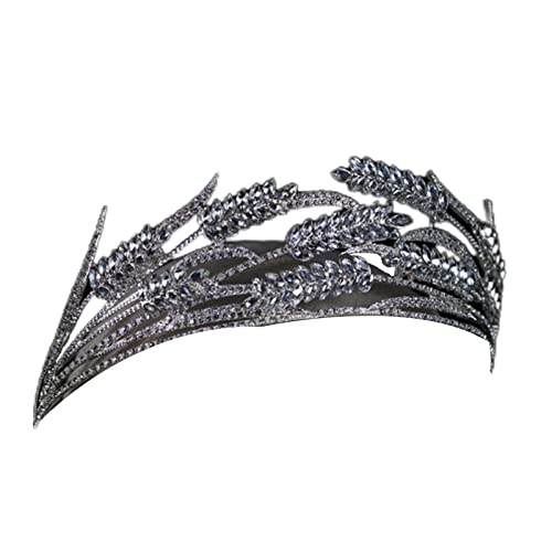 Brauthochzeitskronen Stirnband Für Strasskristall Haar Hoop Vintage Hairband Für Party Abschlussball Halloween Kostüm Kopftüm Brauthochzeitskronen Stirnband Für Strasskristall Haar Hoop Vintage Hairband Für Party Abschlussball Halloween Kostüm Kopftüm von Limtula