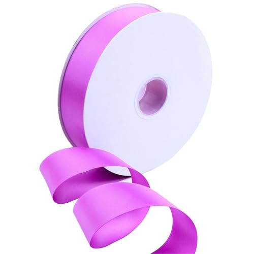 Buntes Polyesterband zum Basteln und Dekorieren, praktische Stoffbänder, doppelseitig, Schleifenband, Geschenkverpackungszubehör von Limtula