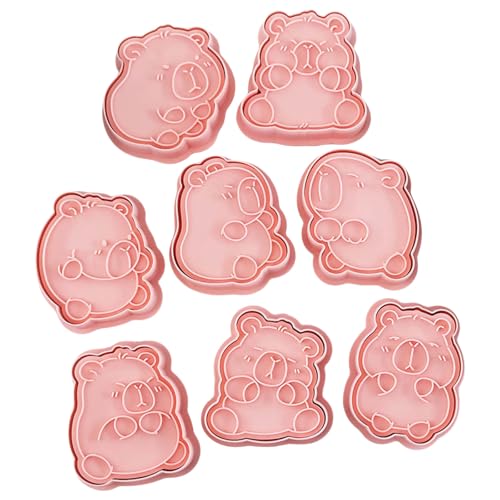 Capybaras Keks-Prägestempel für Hochzeiten, Partys, Kuchendekoration, Backzubehör, Party-Dekoration, 8 Stück Capybaras Keks-Prägestempel für Hochzeiten, Partys, Kuchendekoration, Backzubehör, Party-Dekoration, 8 Stück von Limtula
