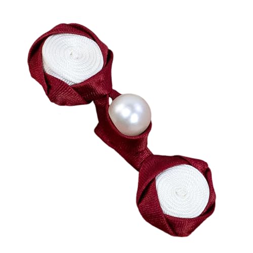 Chinesische Bowknot Rose Blumen Knöpfe Perle Verschlüsse Button Craft Für Cheongsam Jacken Handtasche Dekorationen Lieferung Traditioneller Knöpfe von Limtula