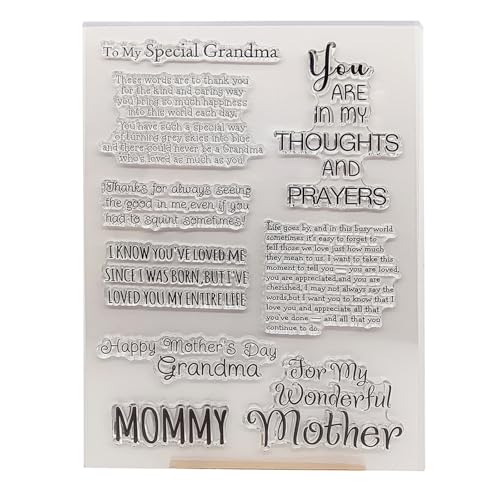 Clear Stamps Silicone Stamp Seals Album Craft Card Herstellung Scrapbooking Foto Journal Album Dekorationen Briefmarken Schafftbooking Briefmarken Silikonmarken Zum Erstellen Von Karten von Limtula