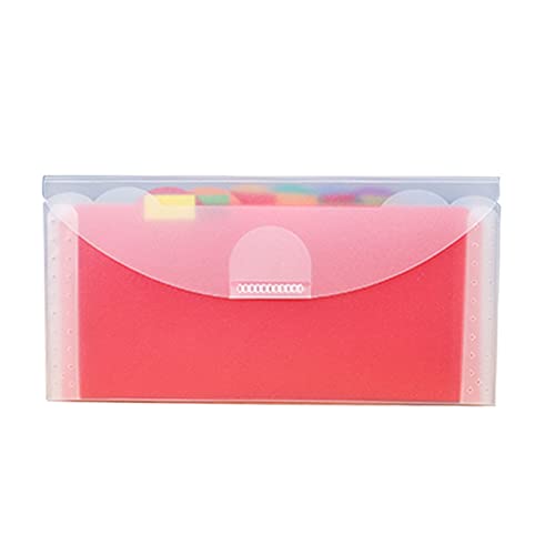 Dokumentenmappe mit 7 Fächern, Organizer für Dokumente, Aufbewahrungstasche, Geldaufbewahrung, PP-Kunststoff, wasserabweisend, Quittungsmappe, Klassifizierung, 7 Fächer, Regenbogen-Innenseite Dokumentenmappe mit 7 Fächern, Organizer für Dokumente, Aufbewahrungstasche, Geldaufbewahrung, PP-Kunststoff, wasserabweisend, Quittungsmappe, Klassifizierung, 7 Fächer, Regenbogen-Innenseite von Limtula