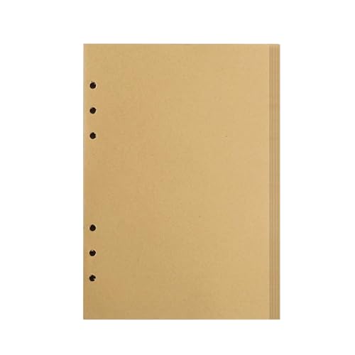 Ein 5 Nachfüllpapier Ausgekleidete 80 Blätter 6 Löcher Nachfülleinsätze Ausgekleidete Papiernotiz Für Notebook Skizze von Limtula