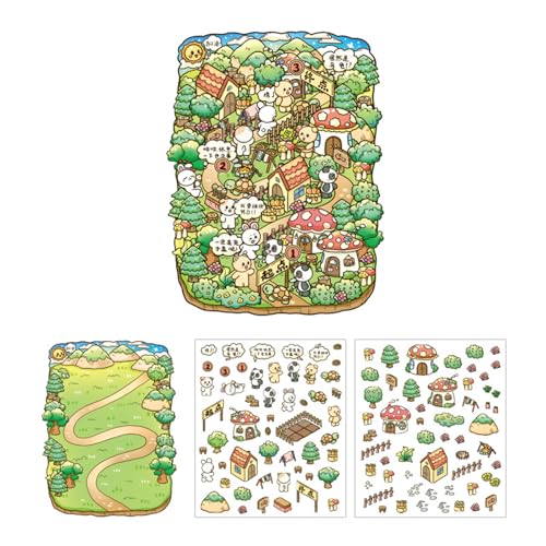 Fairies Tale Serie Landschaft Aufkleber Scrapbook Aufkleber Szene Ästhetische Scrapbooking Supplies Dekorative Feen Märchen Serie Landschaft Kind Szene Fairies Tale Serie Landschaft Aufkleber Scrapbook Aufkleber Szene Ästhetische Scrapbooking Supplies Dekorative Feen Märchen Serie Landschaft Kind Szene von Limtula