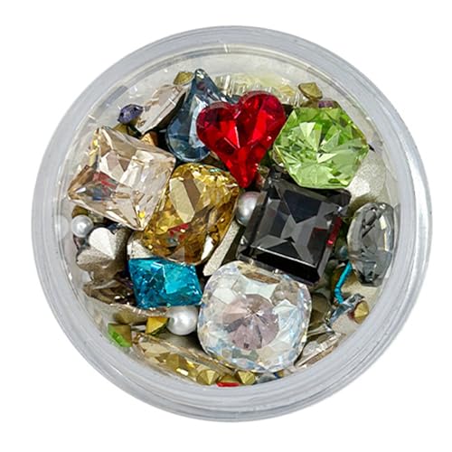 Herzform Nagelbringer Gemischte Nagelkunst Rassonstones Round Perlen Nagel Art Charms Art Dekorationen Herzform Nagelbringer Gemischte Nagelkunst Rassonstones Round Perlen Nagel Art Charms Art Dekorationen von Limtula