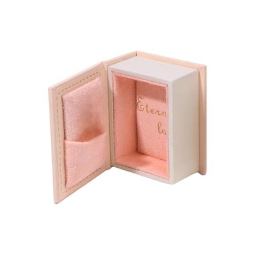 Künstlerische Robuste Lint Schmuck Display Hülle In Buchförmigen Designs Form Für Ringe Anhänger Und Stollen Verwenden von Limtula