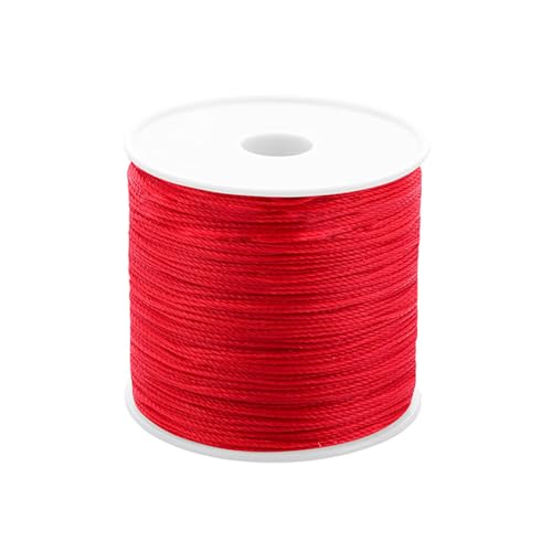 Ledernähgarn, gewachst, 0,5 mm, für Lederhandwerk, Schuhreparatur, Buchbinden, Schmuckherstellung, 115 Meter/Spule Ledernähgarn, gewachst, 0,5 mm, für Lederhandwerk, Schuhreparatur, Buchbinden, Schmuckherstellung, 115 Meter/Spule von Limtula