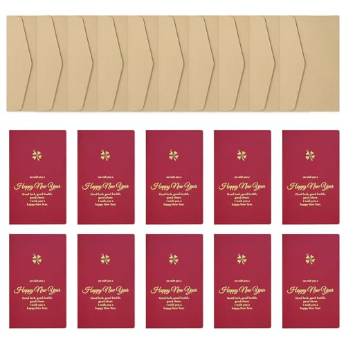 Limtula 10pcs Chinese Spring Festival Grußkarte Mit Umschlag 3d 2025 Jahr Der Schlangengrußkarte Für Männer Frauen Freund von Limtula