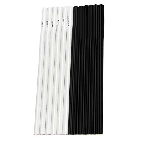 Limtula 12pcs Professionelle Zeichnungsstifte Weiße Und Schwarze Holzkohlestifte Set Sketch Highlight Farbige Stifte Für Künstler Limtula 12pcs Professionelle Zeichnungsstifte Weiße Und Schwarze Holzkohlestifte Set Sketch Highlight Farbige Stifte Für Künstler von Limtula