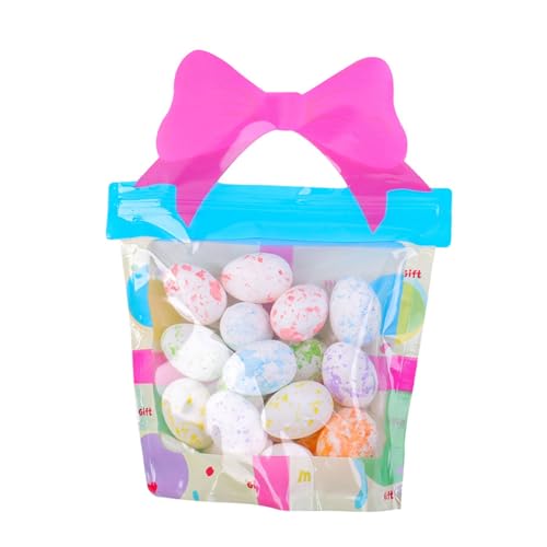 Limtula 18 Stück gesprenkelte Eier, bunte Schaumstoff-Eier, Ornament, Korbfüller, Party-Tischaufsätze für Feiertagsdekorationen Limtula 18 Stück gesprenkelte Eier, bunte Schaumstoff-Eier, Ornament, Korbfüller, Party-Tischaufsätze für Feiertagsdekorationen von Limtula