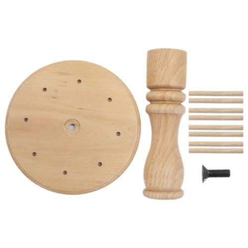 Limtula 8 Spulen Holz Fadenhalter Rack Stickerei Quilten Nähwerkzeug Spulenhalter Nähaufbewahrung Rack Halter zum Nähen Limtula 8 Spulen Holz Fadenhalter Rack Stickerei Quilten Nähwerkzeug Spulenhalter Nähaufbewahrung Rack Halter zum Nähen von Limtula
