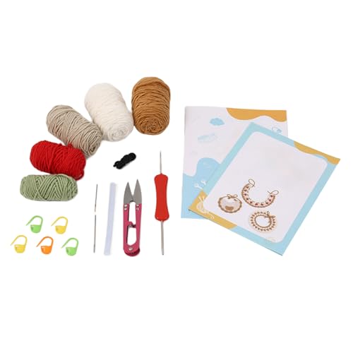 Limtula Anfänger Häkel Set Häkelpet PET BIB SET Für Anfänger Erwachsene Beinhaltet Schritt Für Schritt Anweisungsgarne Häkelhaken von Limtula