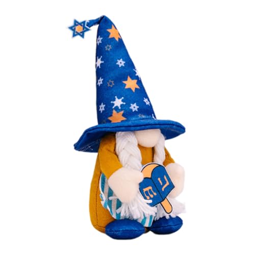 Limtula Chanukka Gnomes Dolls für Festival, handgefertigt, Chanukah, Plüsch, skandinavischer Zwerg, Tischdekoration, Chanukka von Limtula