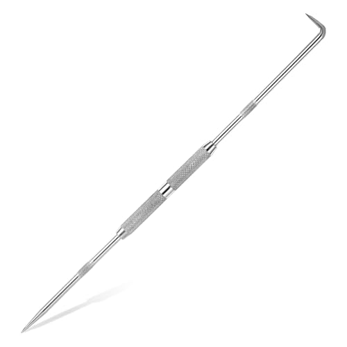 Limtula Doppelspitzer Anreißer, wärmebehandeltes Gravurwerkzeug für Metallblech, Markierung, Keramik, Glas und gehärtete Stahloberflächen, Präzisionsmarkierstift von Limtula