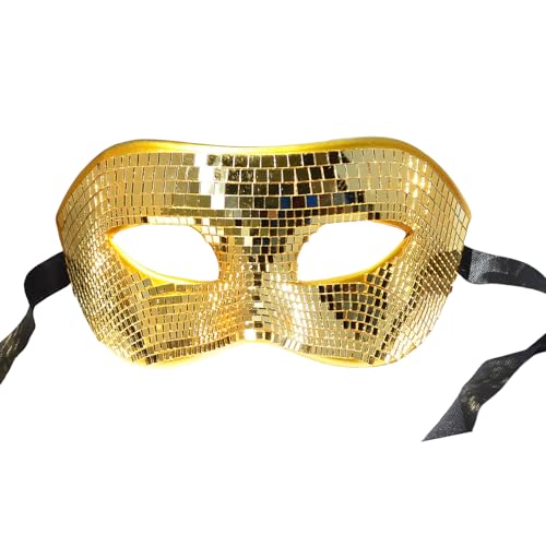 Limtula Flashing Designs Gesichtsmaske Gloss Discos Partei in Silber Flashing Designs für Jugendgeister und Partyliebhaber Social Event Cosplay Limtula Flashing Designs Gesichtsmaske Gloss Discos Partei in Silber Flashing Designs für Jugendgeister und Partyliebhaber Social Event Cosplay von Limtula