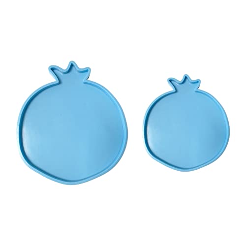 Limtula Granatapfel-Geoden-Untersetzer, Achat, Epoxidharz, handgefertigt, Tassenmatte, Tassen-Pad, Silikonform, DIY, Basteln, Heimdekoration, Gießwerkzeuge von Limtula