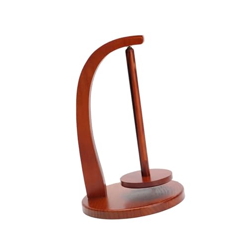 Limtula Häkelgarnhalter, Holzgarnhalter, Spender, rotierendes Holz, für Häkeln, Stricken, Nähzubehör von Limtula