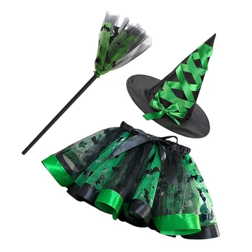 Limtula Halloween-Kostüm für Damen, Hexenkleidung, unheimliches Halloween-Kostüm-Set mit Kleid, Hut und mehr für Themenpartys Limtula Halloween-Kostüm für Damen, Hexenkleidung, unheimliches Halloween-Kostüm-Set mit Kleid, Hut und mehr für Themenpartys von Limtula