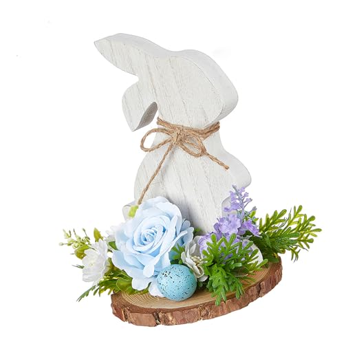 Limtula Handgefertigte Osterhasen-Holzfigur für festliche Heimdekoration und saisonale Feiern Limtula Handgefertigte Osterhasen-Holzfigur für festliche Heimdekoration und saisonale Feiern von Limtula