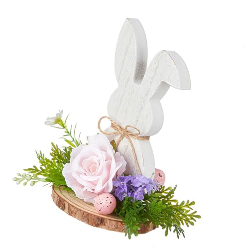 Limtula Handgefertigte Osterhasen-Holzfigur für festliche Heimdekoration und saisonale Feiern Limtula Handgefertigte Osterhasen-Holzfigur für festliche Heimdekoration und saisonale Feiern von Limtula