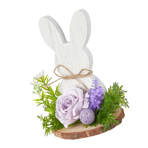 Limtula Handgefertigte Osterhasen-Holzfigur für festliche Heimdekoration und saisonale Feiern Limtula Handgefertigte Osterhasen-Holzfigur für festliche Heimdekoration und saisonale Feiern von Limtula