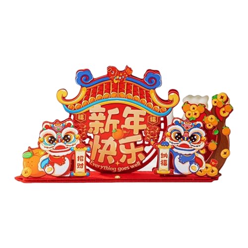Limtula Handgefertigtes traditionelles chinesisches Schlangenjahr, Schreibtisch-Ornament, Wohnzimmer, Tischdekoration, Frühlingsfest, Partyzubehör Limtula Handgefertigtes traditionelles chinesisches Schlangenjahr, Schreibtisch-Ornament, Wohnzimmer, Tischdekoration, Frühlingsfest, Partyzubehör von Limtula