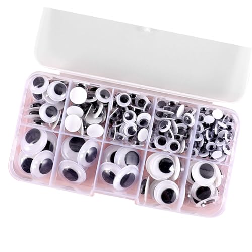Limtula Klebstoff Wiggle Eyes 260/350/750/1380pcs Runde Kleberhandwerksaugen Aufkleber Für Kunsthandwerk Scrapbooking Spielzeugzubehör Augen Aufkleber Für Kinder Limtula Klebstoff Wiggle Eyes 260/350/750/1380pcs Runde Kleberhandwerksaugen Aufkleber Für Kunsthandwerk Scrapbooking Spielzeugzubehör Augen Aufkleber Für Kinder von Limtula