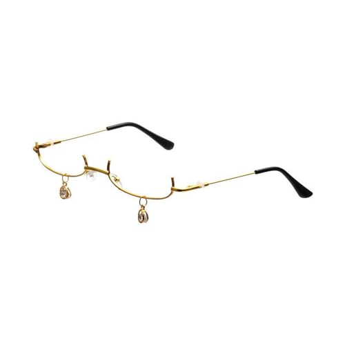 Limtula Leichte Gewichtsmetallrahmenbrille Film Funny Brille Glass Ohne Objektiv Für Anime Fans Und Festivalbegeisterte Limtula Leichte Gewichtsmetallrahmenbrille Film Funny Brille Glass Ohne Objektiv Für Anime Fans Und Festivalbegeisterte von Limtula