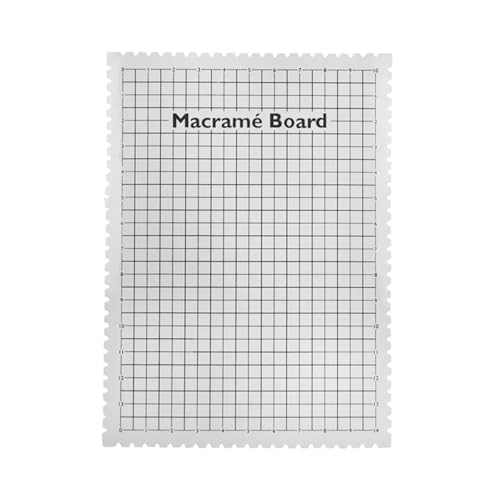 Limtula Makramee-Projektbrett, Makramee-Werkzeug, tragbares Flechtbrett, großes Makramee-Board zum Zuschnüren Limtula Makramee-Projektbrett, Makramee-Werkzeug, tragbares Flechtbrett, großes Makramee-Board zum Zuschnüren von Limtula