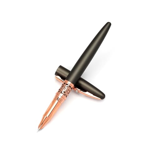 Metallstift, Kalligraphiestift, 0,5 mm, Füllfederhalter, glattes Schreiben, Schulbedarf für Damen und Herren, Metall-Füllfederhalter, Kalligraphie-Stift, Business-Stift Metallstift, Kalligraphiestift, 0,5 mm, Füllfederhalter, glattes Schreiben, Schulbedarf für Damen und Herren, Metall-Füllfederhalter, Kalligraphie-Stift, Business-Stift von Limtula