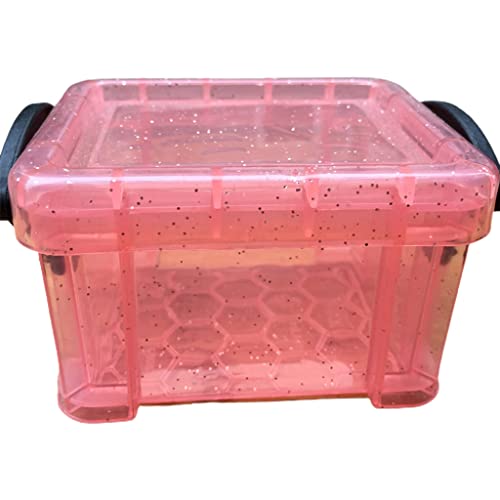 Limtula Mini-Aufbewahrungsbox aus Kunststoff mit verschließbarem Deckel, transparenter Kunststoff-Organizer für kleine Bastelarbeiten, Schreibwaren, Schmuck, Nähen, Klassenzimmer Limtula Mini-Aufbewahrungsbox aus Kunststoff mit verschließbarem Deckel, transparenter Kunststoff-Organizer für kleine Bastelarbeiten, Schreibwaren, Schmuck, Nähen, Klassenzimmer von Limtula