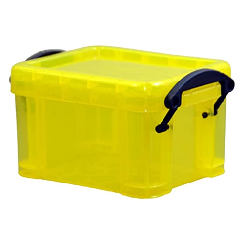 Limtula Mini-Aufbewahrungsbox aus Kunststoff mit verschließbarem Deckel, transparenter Kunststoff-Organizer für kleine Bastelarbeiten, Schreibwaren, Schmuck, Nähen, Klassenzimmer Limtula Mini-Aufbewahrungsbox aus Kunststoff mit verschließbarem Deckel, transparenter Kunststoff-Organizer für kleine Bastelarbeiten, Schreibwaren, Schmuck, Nähen, Klassenzimmer von Limtula
