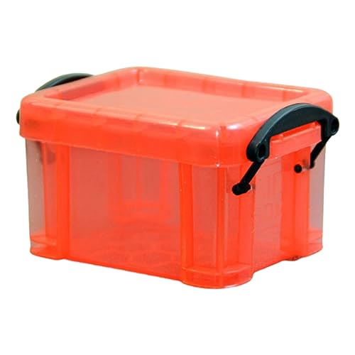 Limtula Mini-Aufbewahrungsbox aus Kunststoff mit verschließbarem Deckel, transparenter Kunststoff-Organizer für kleine Bastelarbeiten, Schreibwaren, Schmuck, Nähen, Klassenzimmer Limtula Mini-Aufbewahrungsbox aus Kunststoff mit verschließbarem Deckel, transparenter Kunststoff-Organizer für kleine Bastelarbeiten, Schreibwaren, Schmuck, Nähen, Klassenzimmer von Limtula