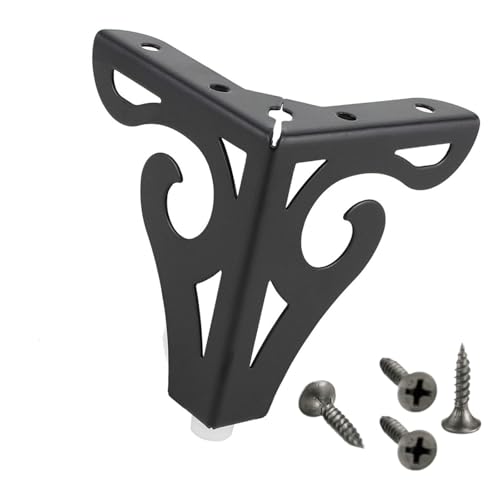 Limtula Möbelbeine, dreieckige Füße, Metall, Sofa-Bein, Ersatz, ausgehöhlt, Möbelbein für Tisch, Schrank, Bücherregal Limtula Möbelbeine, dreieckige Füße, Metall, Sofa-Bein, Ersatz, ausgehöhlt, Möbelbein für Tisch, Schrank, Bücherregal von Limtula