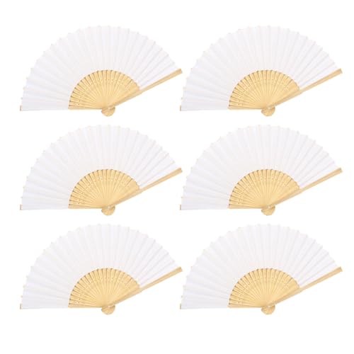 Limtula Packung Von 6 Faltbaren Papierhandfans Für Frauen Mit Bamboos Gehen Sie Mit Der Malen Von Hochzeits Tanzparty Kühlzubehör Handelt Limtula Packung Von 6 Faltbaren Papierhandfans Für Frauen Mit Bamboos Gehen Sie Mit Der Malen Von Hochzeits Tanzparty Kühlzubehör Handelt von Limtula
