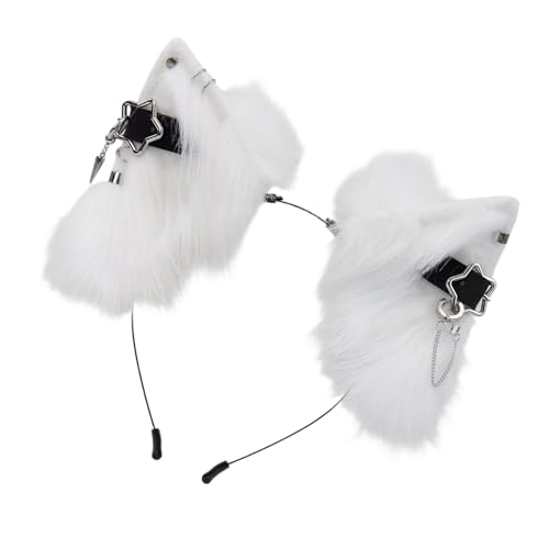 Limtula Realistische Ohr-Stirnbänder mit pelzigem Ohr für Cosplay und Feiertage, für Musikfestivals, Foto-Requisiten Limtula Realistische Ohr-Stirnbänder mit pelzigem Ohr für Cosplay und Feiertage, für Musikfestivals, Foto-Requisiten von Limtula