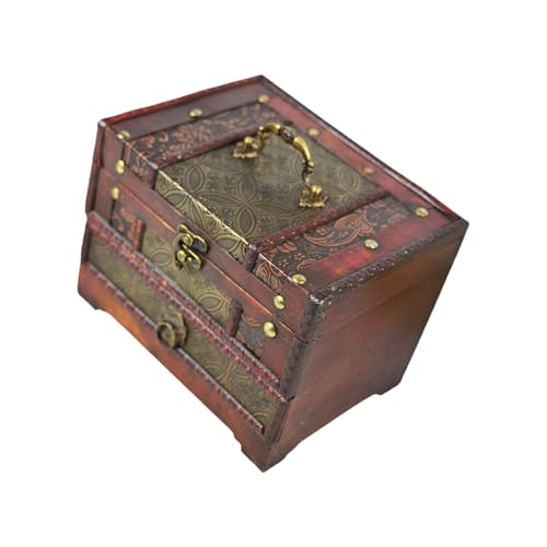 Limtula Schmuckschatulle aus Holz mit großer Kapazität und Schublade, Aufbewahrungsbox für Damen, Accessoires, Ringe/Ohrringe/Halskettenhalter Limtula Schmuckschatulle aus Holz mit großer Kapazität und Schublade, Aufbewahrungsbox für Damen, Accessoires, Ringe/Ohrringe/Halskettenhalter von Limtula