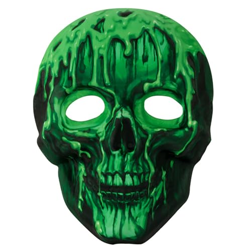 Limtula Skelett Vollgesicht Cosplay Schädel Gesicht Halloween Kostüm Zubehör für Männer Frauen Cosplay Halloween Feier von Limtula