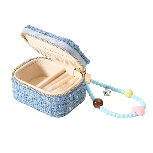 Limtula Stilvolle Schmuck-Aufbewahrungstasche, Schmuckverpackung, Schmuckschatulle, geeignet für Reisen und Camping, Outdoor-Aktivitäten Limtula Stilvolle Schmuck-Aufbewahrungstasche, Schmuckverpackung, Schmuckschatulle, geeignet für Reisen und Camping, Outdoor-Aktivitäten von Limtula