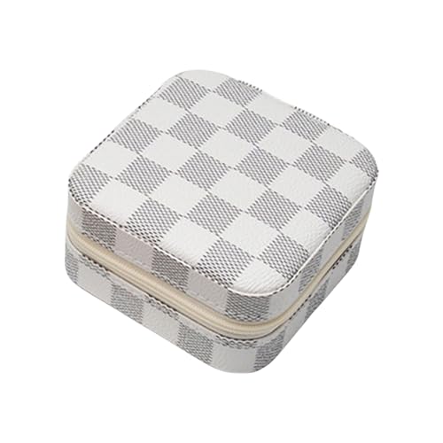 Limtula Stilvolle Schmuckschatulle, doppellagig, Reise-Ring-Box, PU-Textur, elegante Schmuckschatulle für Damen-Accessoires Limtula Stilvolle Schmuckschatulle, doppellagig, Reise-Ring-Box, PU-Textur, elegante Schmuckschatulle für Damen-Accessoires von Limtula