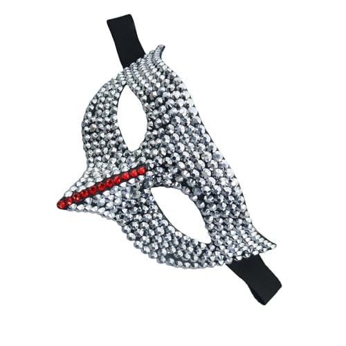 Limtula Strass-Maskerade, Halloween-Party, Auge, halbes Gesicht, für Männer und Frauen, Cosplay, Party, Maskerade Limtula Strass-Maskerade, Halloween-Party, Auge, halbes Gesicht, für Männer und Frauen, Cosplay, Party, Maskerade von Limtula