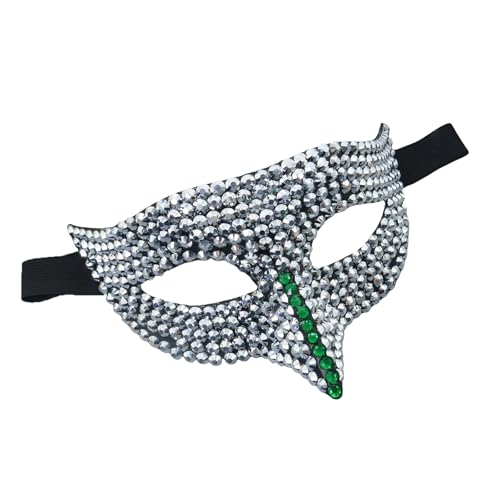 Limtula Strass-Maskerade Halloween Party Auge halbes Gesicht für Männer Frauen Cosplay Party Maskerade Brillen Limtula Strass-Maskerade Halloween Party Auge halbes Gesicht für Männer Frauen Cosplay Party Maskerade Brillen von Limtula
