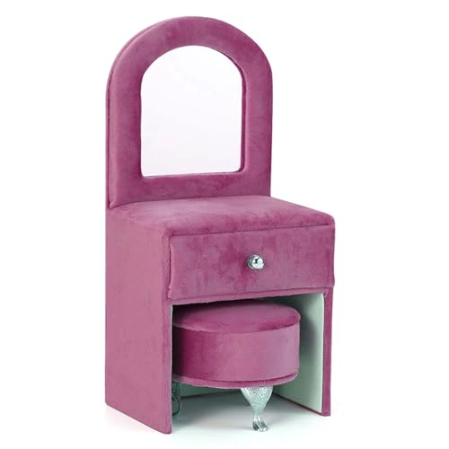 Limtula Süße Schmuckschatulle in Sofa-Form, schön für Etui, Modeschmuck, Aufbewahrung, Vitrine, Organizer für Ohrringe, Halsketten, Anhänger Limtula Süße Schmuckschatulle in Sofa-Form, schön für Etui, Modeschmuck, Aufbewahrung, Vitrine, Organizer für Ohrringe, Halsketten, Anhänger von Limtula